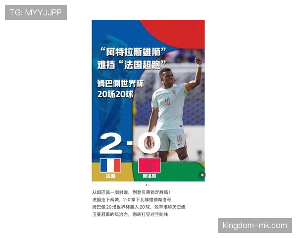 姆巴佩世界杯进球效率惊人,法国队进攻体系复盘